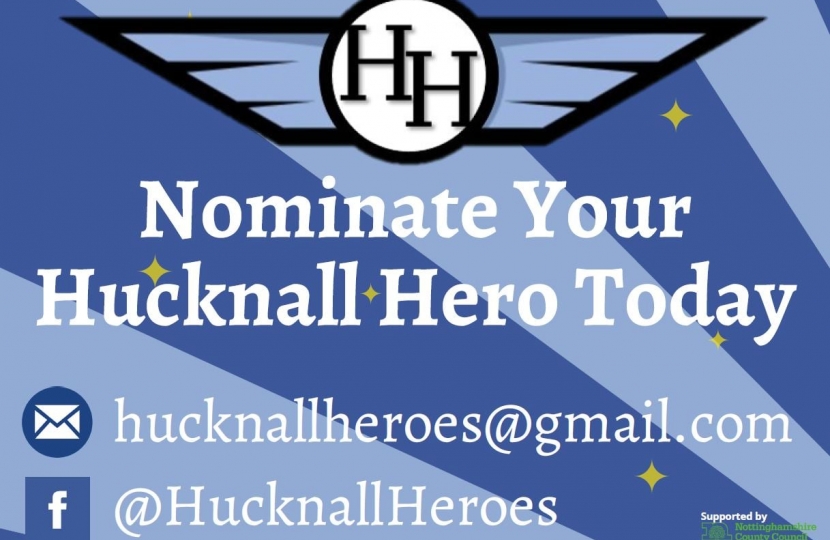 Nominate your Hucknall Hero