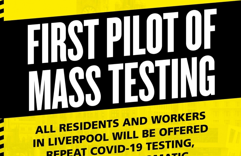 Pilot city-wide Covid-19 test scheme announced