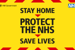 Stay at Home - Protect the N H S- Save Lives