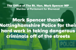 MP thanks notts police