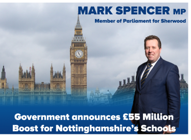 Government announces £55 Million Boost for Nottinghamshire’s Schools 